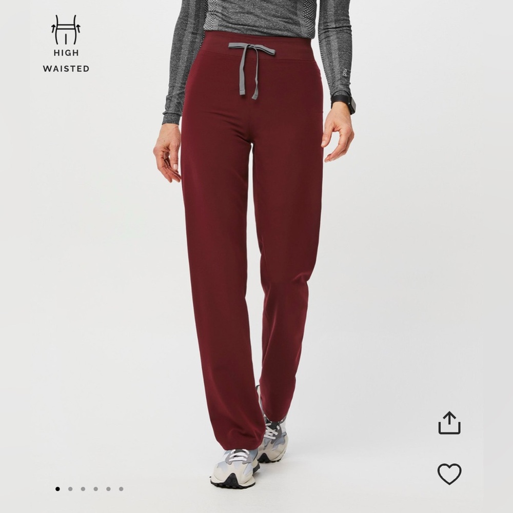 FIGS High Waisted Livingston Basic Scrub Pants